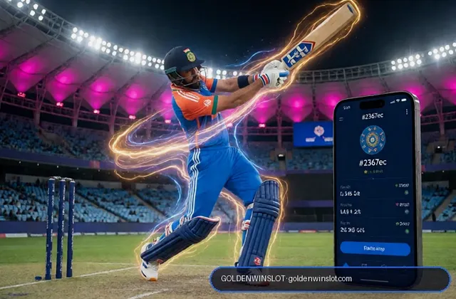 Goldenwinslot (golden win slots) fantasy cricket & matchday visual 1